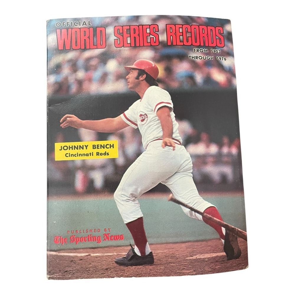 TSN Official World Series Records From 1903-1976: Johnny Bench - Cincinnati Reds